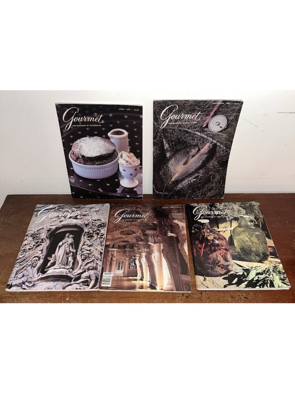 Gourmet Dec 1979 Aug 1981 Oct 1981 Sep 1982 Apr 1984 Magazine